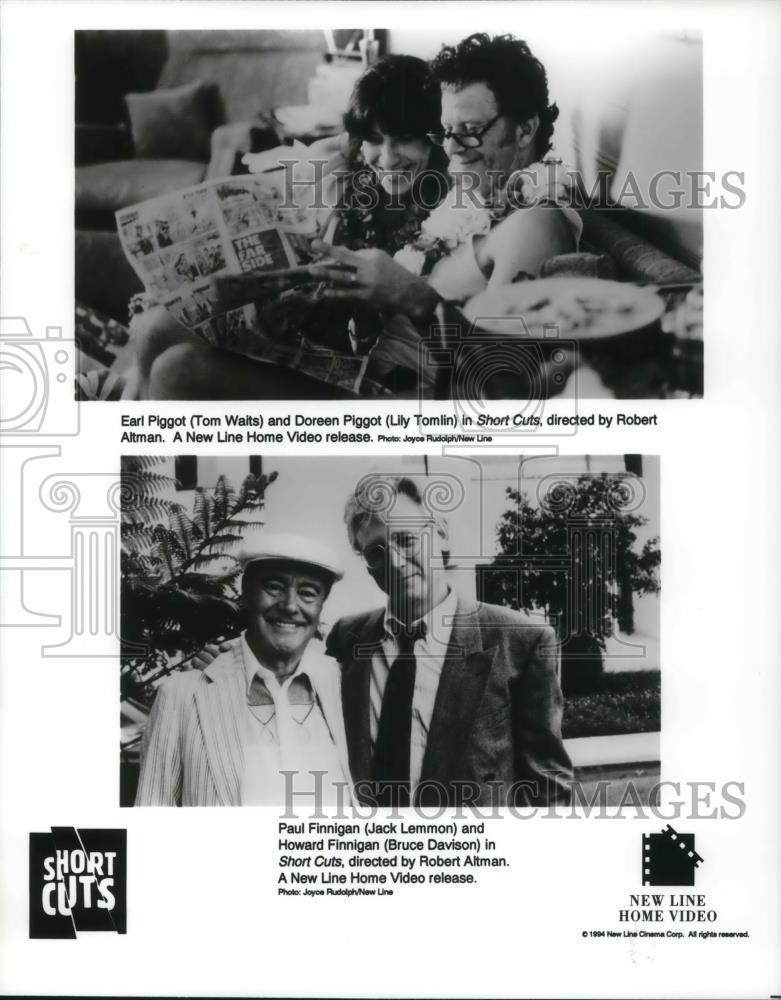 1994 Press Photo Tom Walts & Lily Tomlin in Short Cuts - cvp22897 - Historic Images