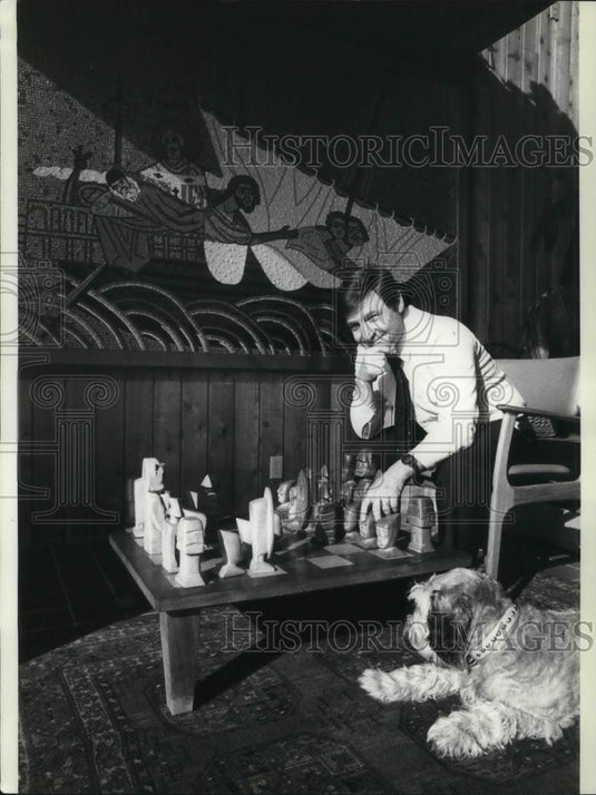 1981 Press Photo Steven Jacobson managing director in ballet - cvp20925 - Historic Images