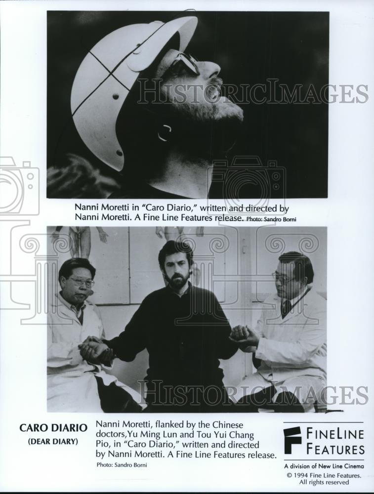 1995 Press Photo Nanni Moretti in Caro Diario - cvp27823 - Historic Images