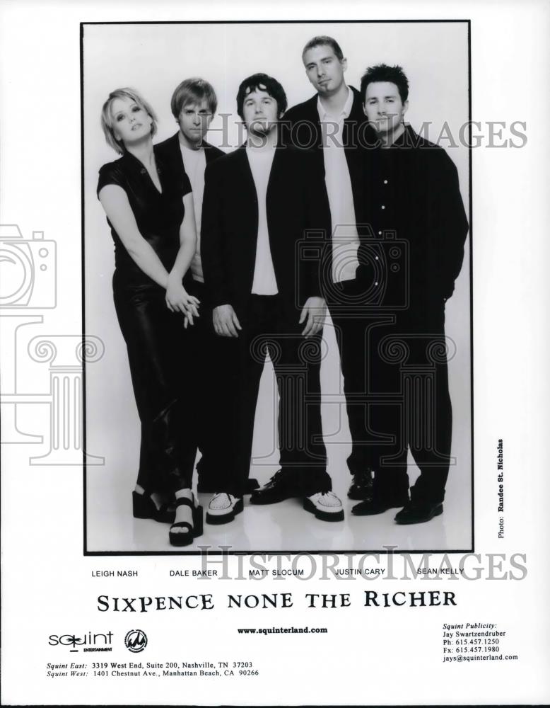 1999 Press Photo Sixpence None the RIcher - cvp25702 - Historic Images