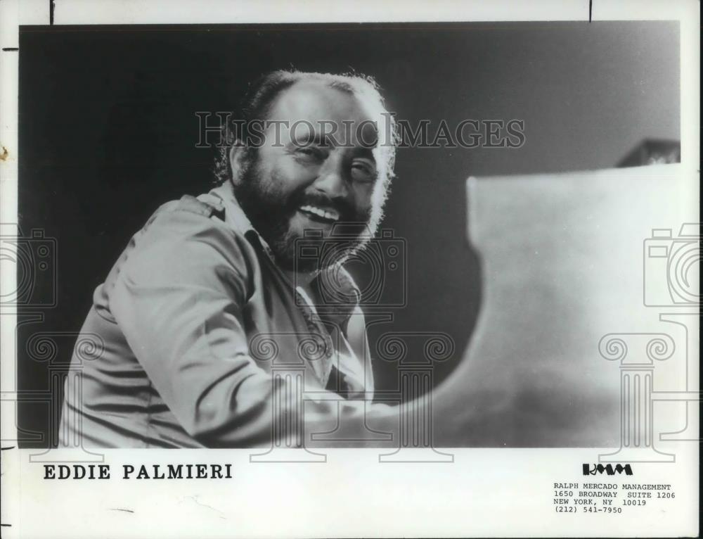 1987 Press Photo Eddie Palmieri Musician - cvp23834 - Historic Images