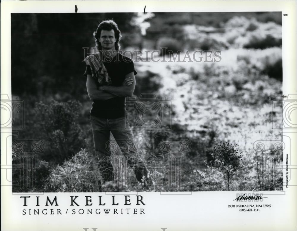 1990 Press Photo Tim Keller Singer Song Writer - cvp26812 - Historic Images