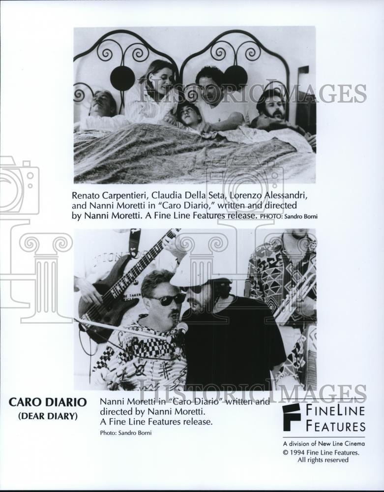 1995 Press Photo Nanni Moretti in Caro Diario - cvp27824 - Historic Images