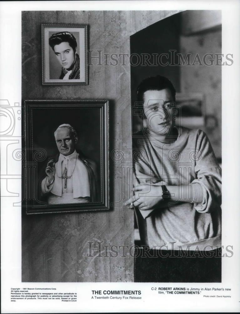1992 Press Photo Robert Arkins stars as Jimmy in The Commitments - cvp24076 - Historic Images