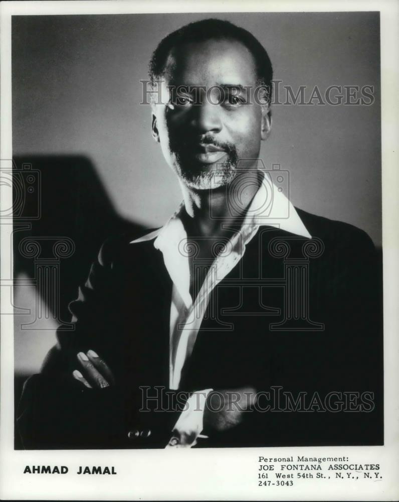 1982 Press Photo Ahmad Jamal, American jazz pianist, composer, and educator. - Historic Images