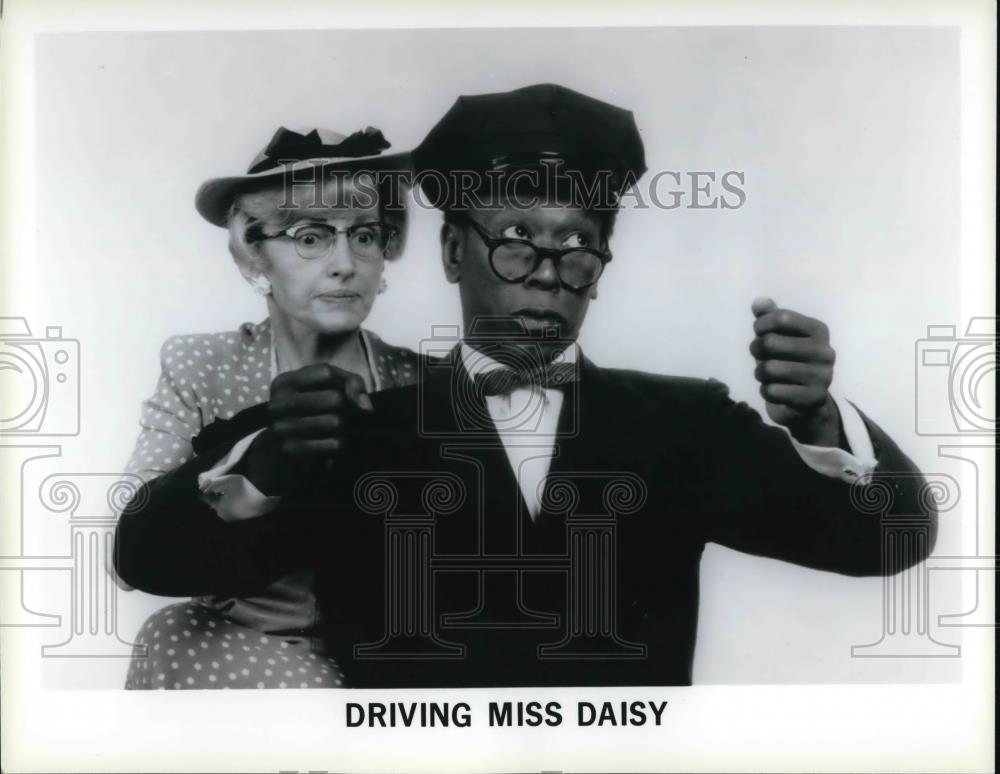 1991 Press Photo Scene from Driving Miss Daisy play - cvp24704 - Historic Images