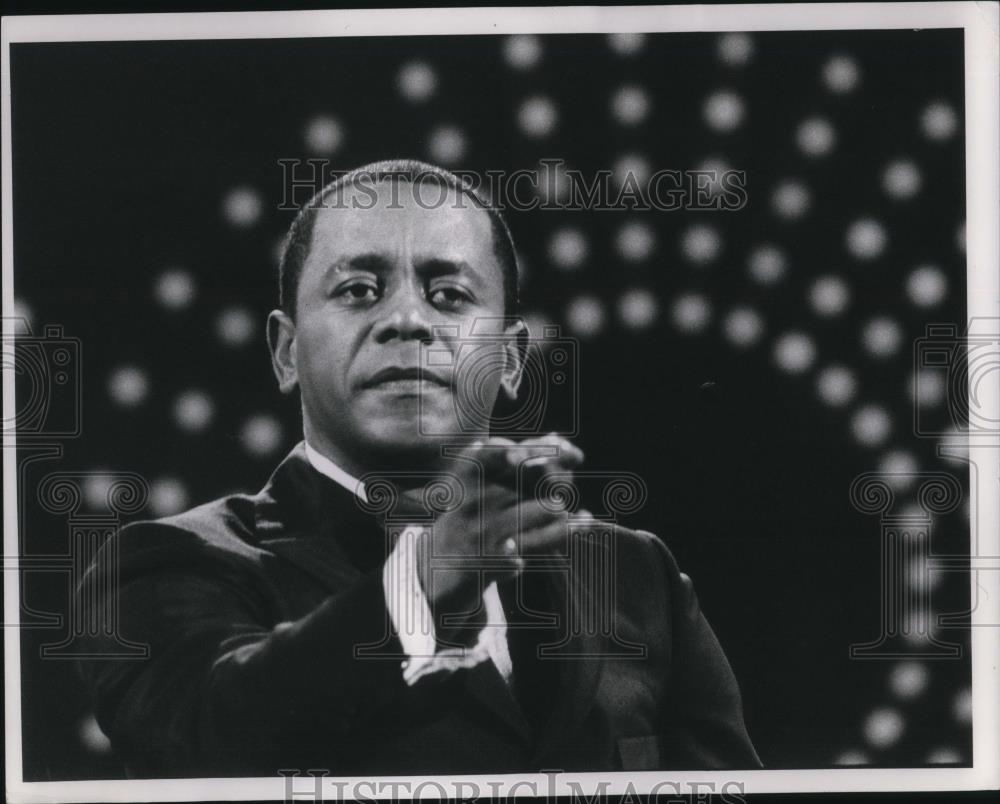 1971 Press Photo Flip Wilson Actor Comedian and Host of The Flip Wilson Show - Historic Images