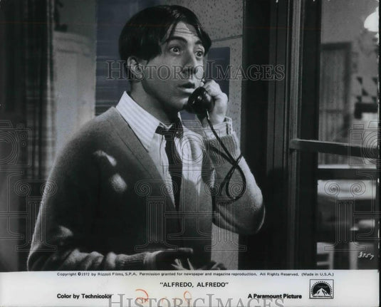 1974 Press Photo Dustin Hoffman in Alfredo Alfredo - cvp23882 - Historic Images