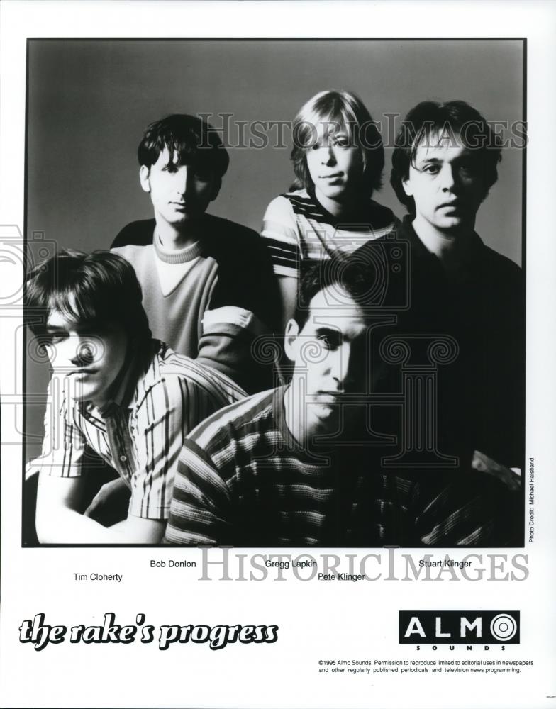 1995 Press Photo Tim Cloherty, Bob Donlon, Greg Lapkin of The Rake's P ...