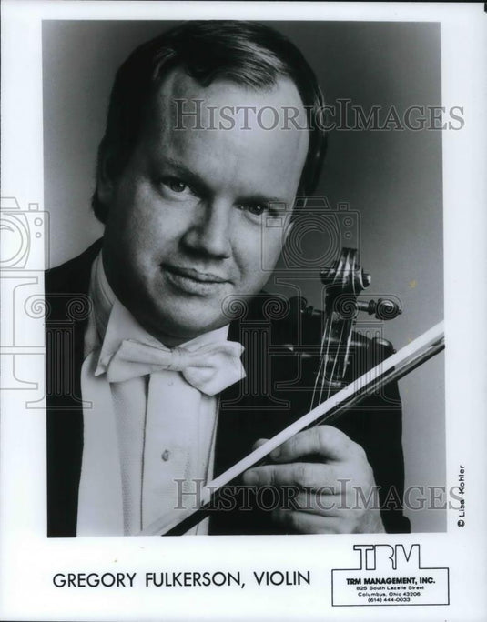Press Photo Gregory Fulkerson, vionlin - cvp20615 - Historic Images