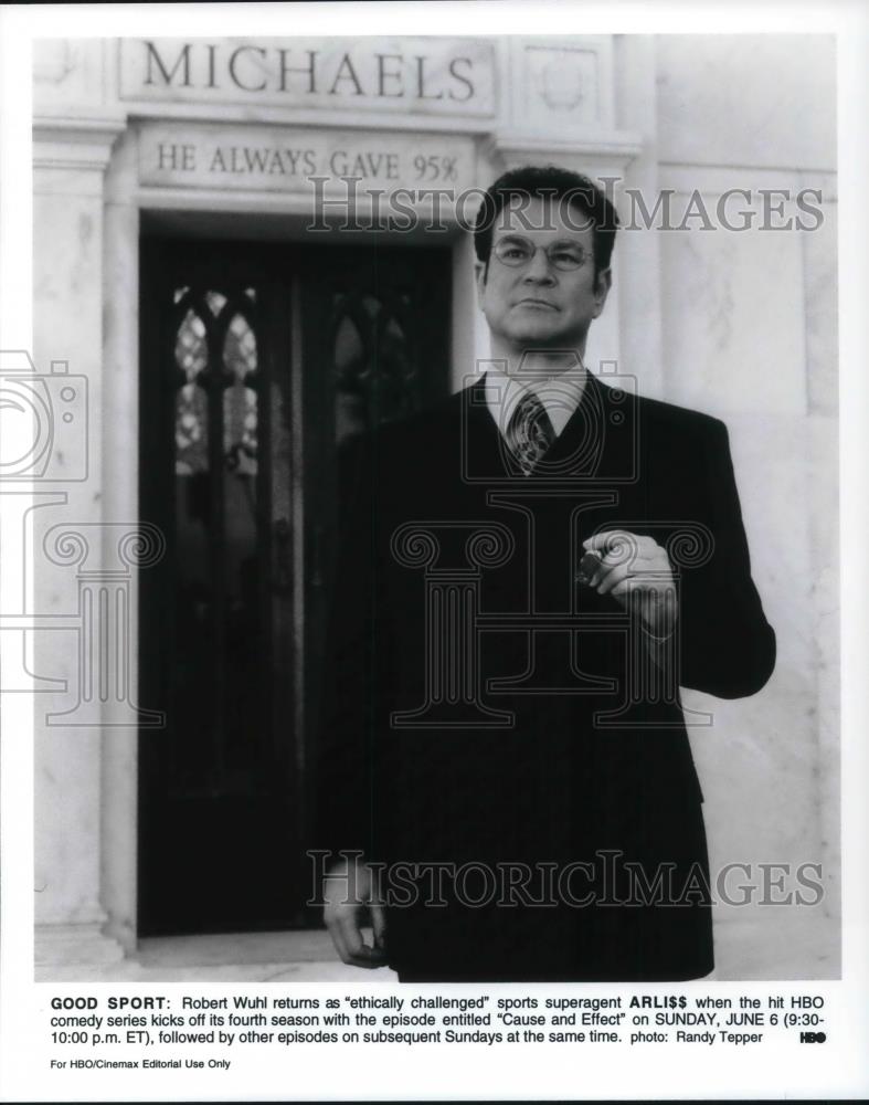 Press Photo Rober Wuhl in Cause and Effect - cvp22673 - Historic Images