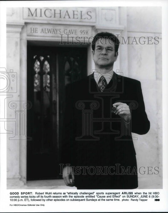 Press Photo Rober Wuhl in Cause and Effect - cvp22673 - Historic Images