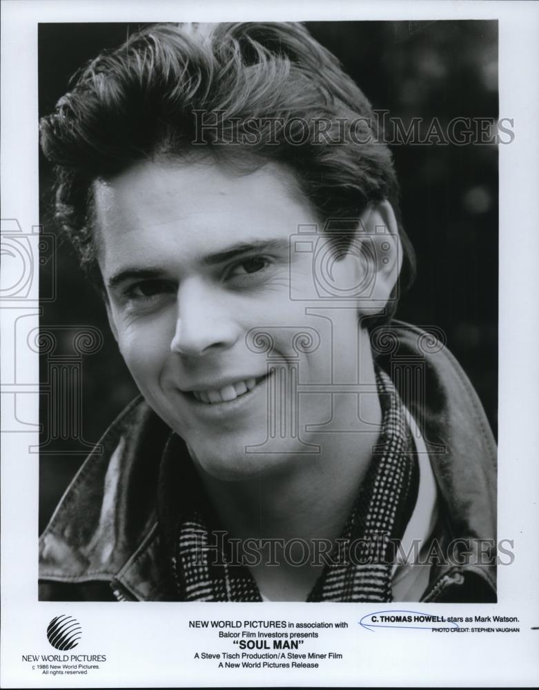 1987 Press Photo C Thomas Howell In SOul Man - cvp27411 - Historic Images