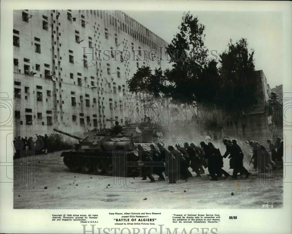 1968 Press Photo Movie Battle of Algiers - Historic Images