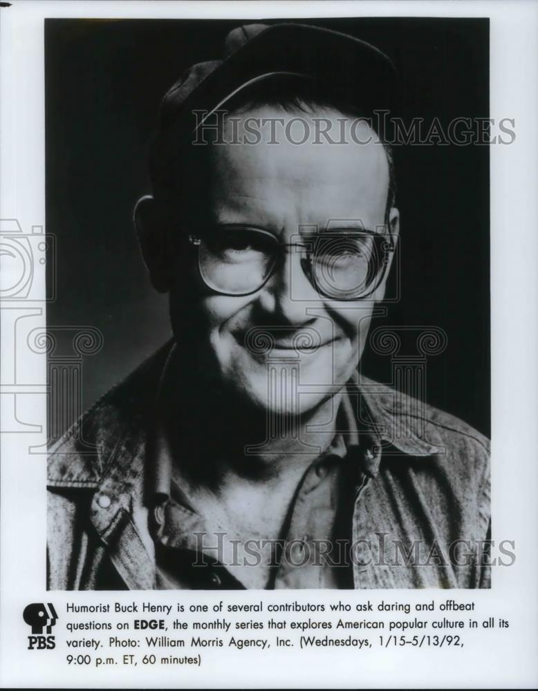 1992 Press Photo Buck Henry in &quot;Edge&quot; - cvp22905 - Historic Images