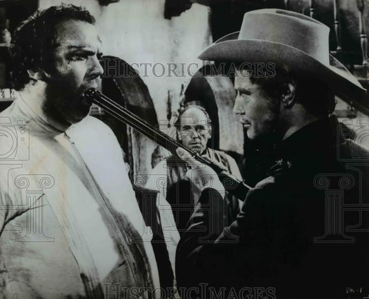 1968 Press Photo Manolo Zardo and Nario Brega in The Ugly Ones - Historic Images