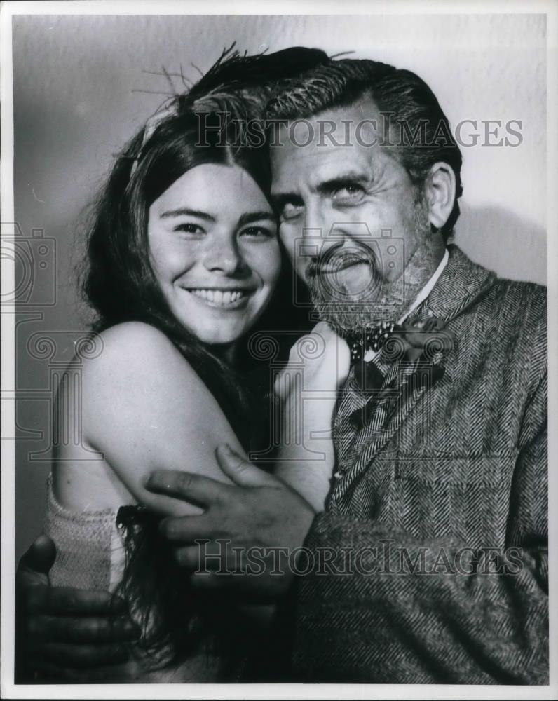 1970 Press Photo Laura Snyder and Norman Finson in Happy Time Dobama Theater - Historic Images