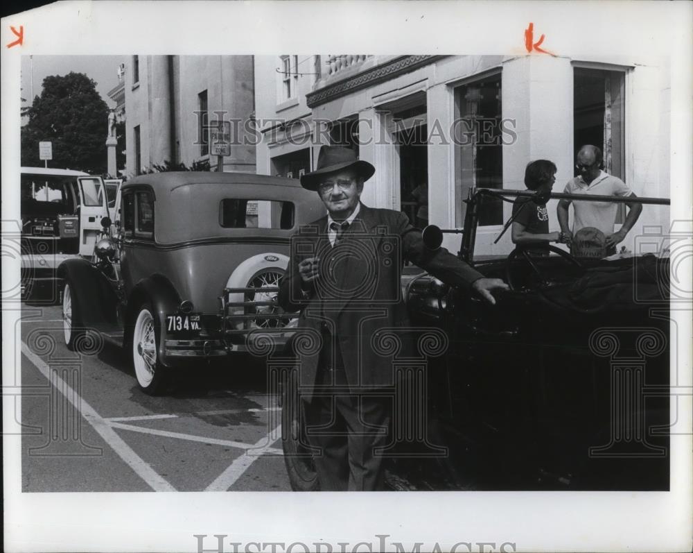 1981 Press Photo Al Henderson as Sherwood Anderson - cvp20779 - Historic Images