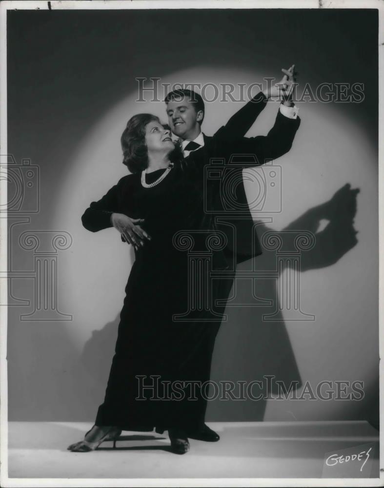 1978 Press Photo Dorothy Fuldheim and Dick Blake - cvp20621 - Historic Images