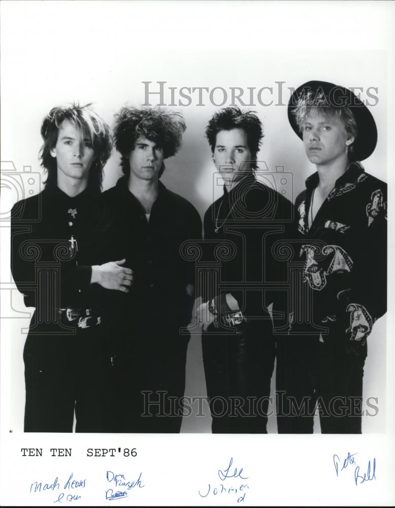 1987 Press Photo Ten Ten - cvp28058 - Historic Images