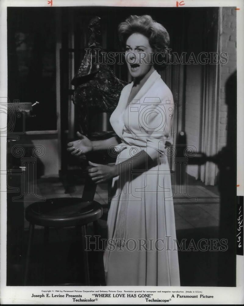 1964 Press Photo Susan Hayward stars in Where Love Has Gone - cvp21271 - Historic Images