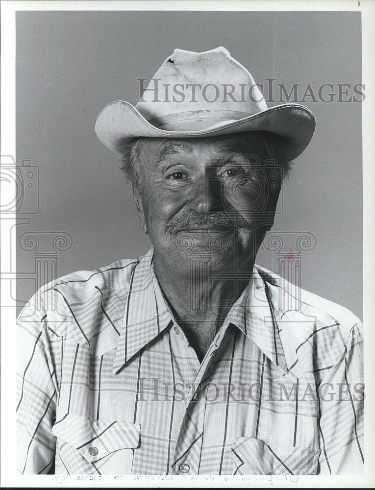 1983 Press Photo Noah Berry in The Yellow Rose - cvp26230 - Historic Images