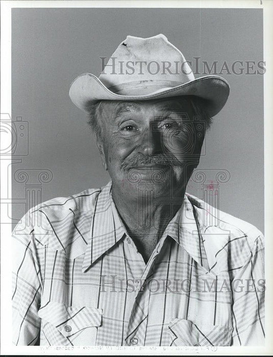 1983 Press Photo Noah Berry in The Yellow Rose - cvp26230 - Historic Images
