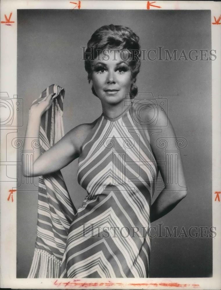 1973 Press Photo Mitzi Gaynor in Mitzi....The First Time - cvp21824 - Historic Images