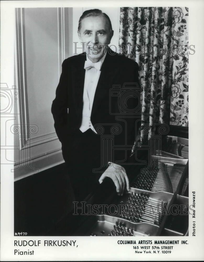 1985 Press Photo Rudolf Firkusny, a pianist - cvp21662 - Historic Images