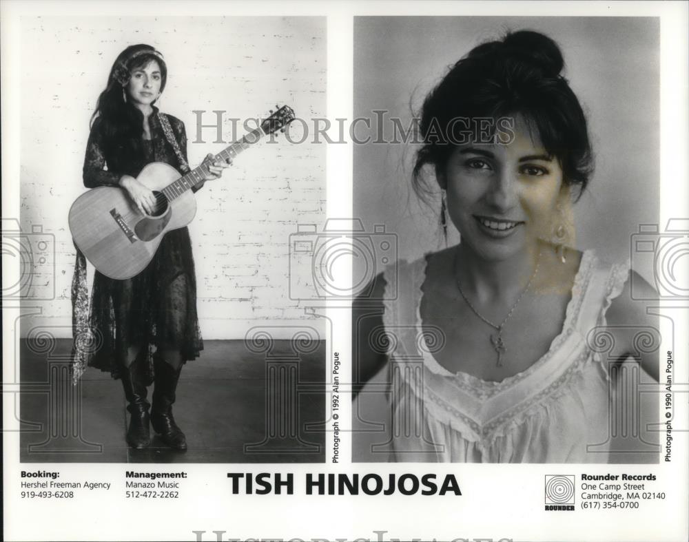 1993 Press Photo Tish Hinojosa Country Music Singer Songwriter and Musician - Historic Images