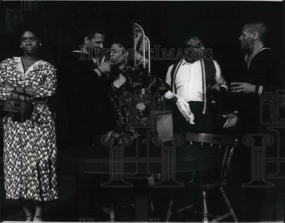 1991 Press Photo Felicia McNeal in Anna Lucasta play - cvp23707 - Historic Images