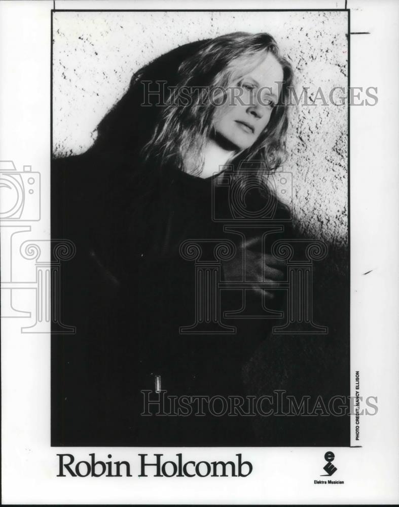 1991 Press Photo Robin Holcomb - cvp23979 - Historic Images