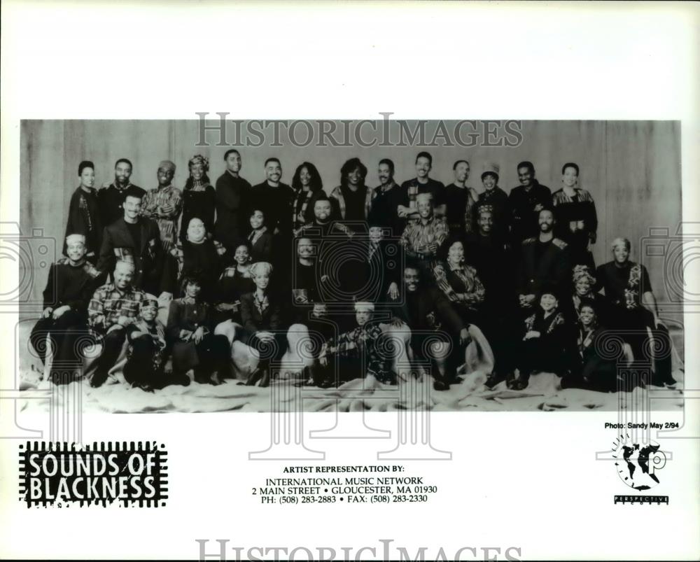 1997 Press Photo Sounds of Blackness - Historic Images