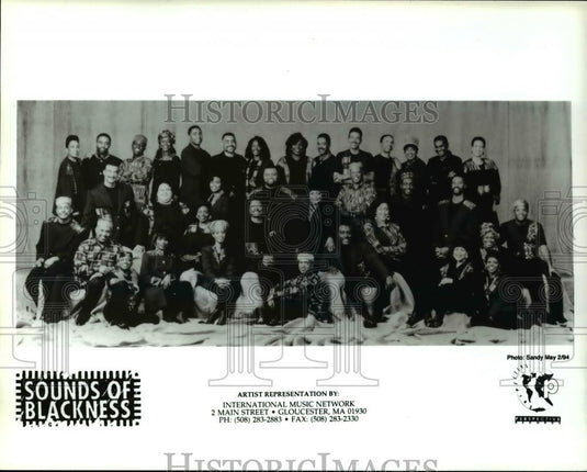 1997 Press Photo Sounds of Blackness - Historic Images
