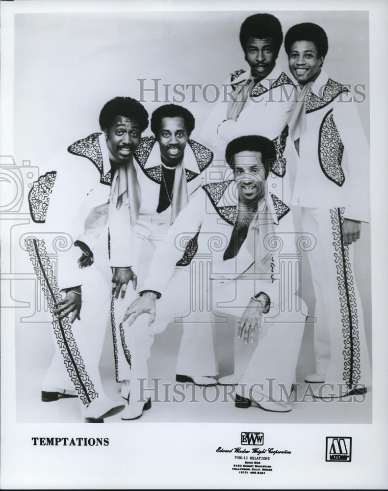 Undated Press Photo The Temptations - cvp27912 - Historic Images