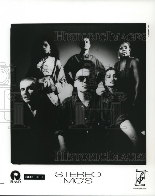1993 Press Photo Rob Birch Nick Hallam Stereo MC's English Electronic Dance - Historic Images