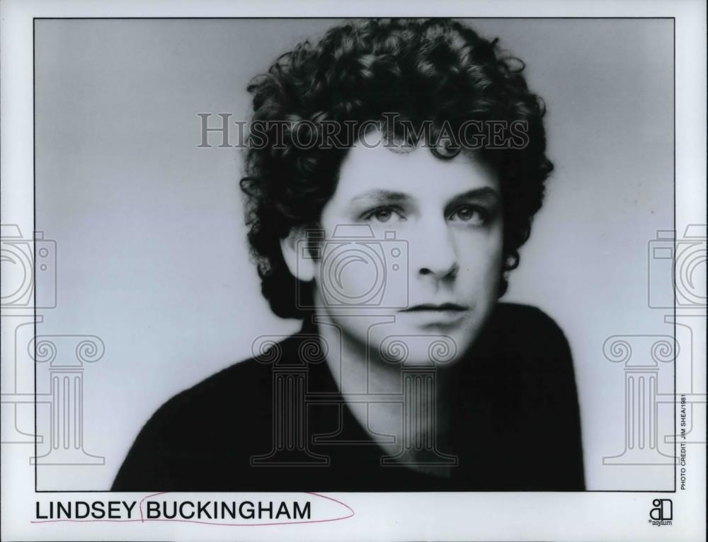 1982 Press Photo Lindsey Buckingham, Fleetwood Mac - cvp24987 - Historic Images