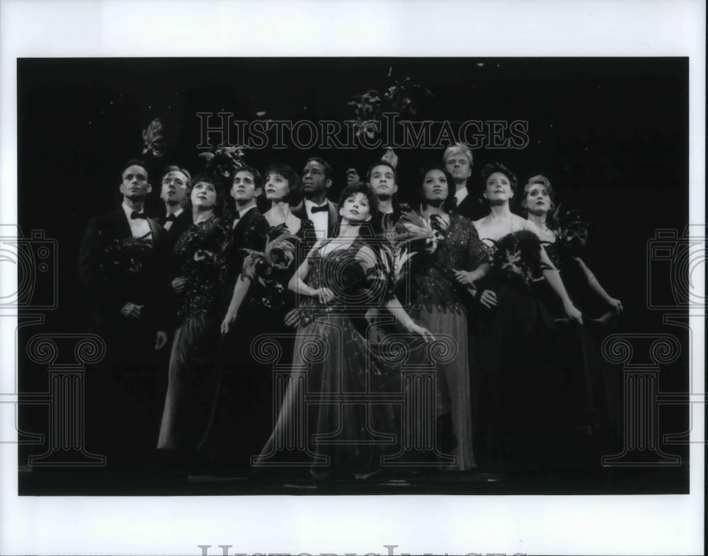 1997 Press Photo Andrew Lloyd Webber in Music of night showcase - cvp23706 - Historic Images