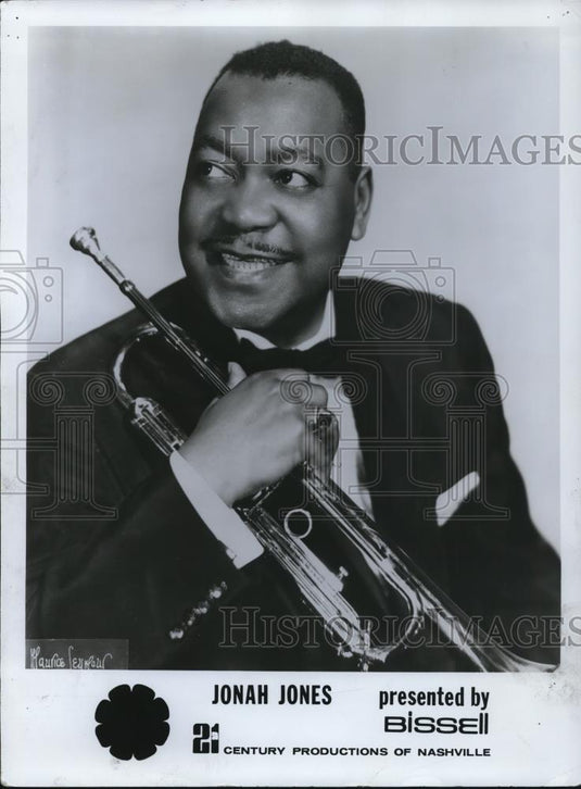 1971 Press Photo Jonah Jones Musician - cvp27307 - Historic Images