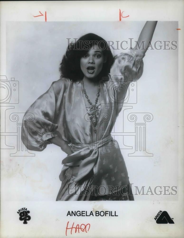 1979 Press Photo Angela Bofill R&amp;B Jazz Singer and Songwriter - cvp21910 - Historic Images