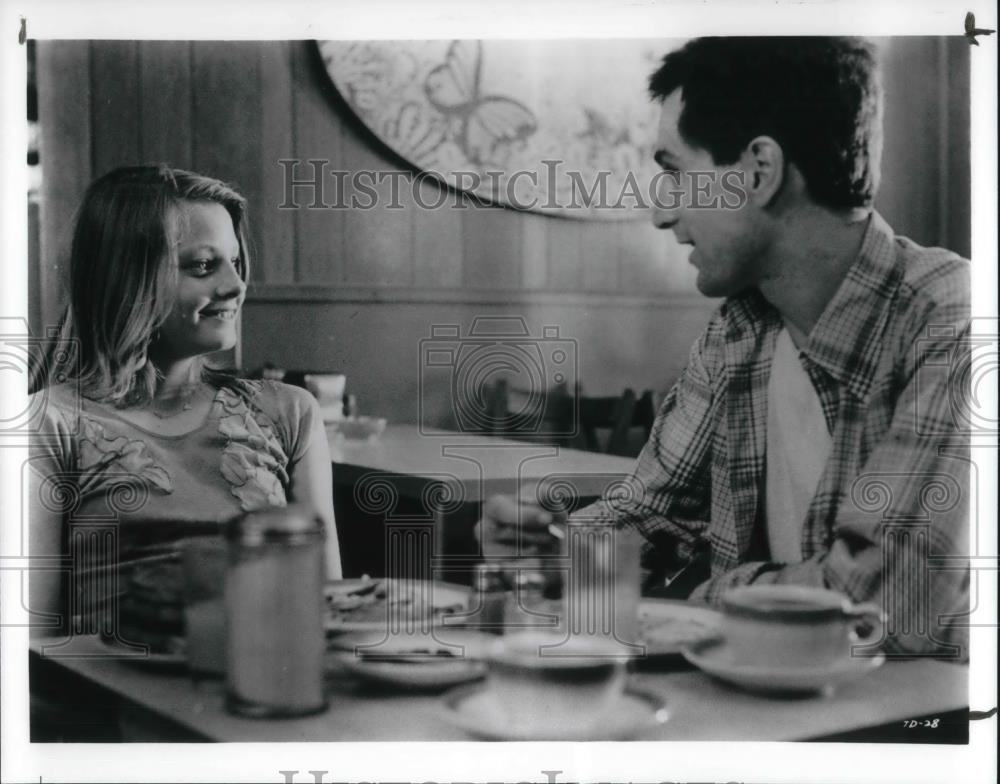 1976 Press Photo Jodie Foster and Robert De Niro-Taxi Driver - cvp22999 - Historic Images