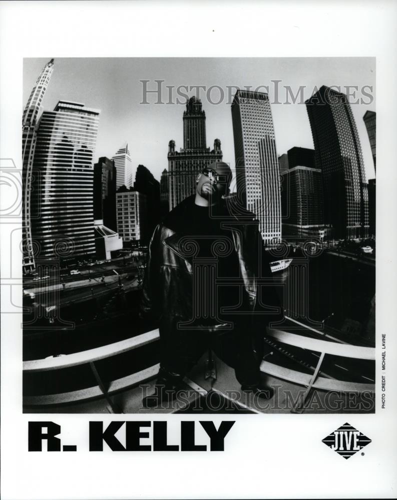 1996 Press Photo Singer R. Kelly - cvp26977 - Historic Images