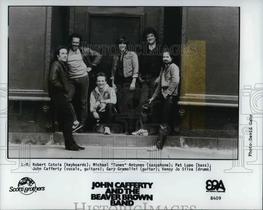 1984 Press Photo John Cafferty &amp; The Beaver Brown Band - cvp24604 - Historic Images