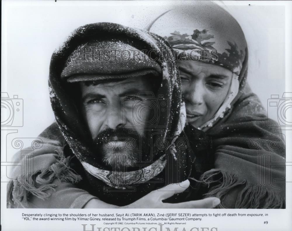 1983 Press Photo Taran Akan & Serif Sezer in Yol - cvp27700 - Historic Images