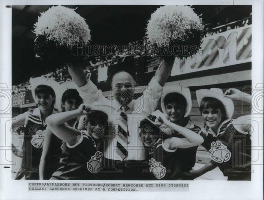 1984 Press Photo Lawrence Herkimer at a competition - cvp22162 - Historic Images