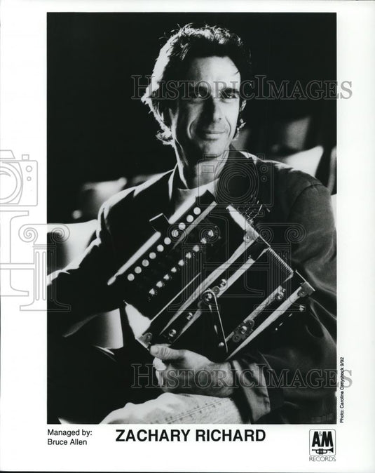 Undated Press Photo Zachary Richard - cvp27764 - Historic Images