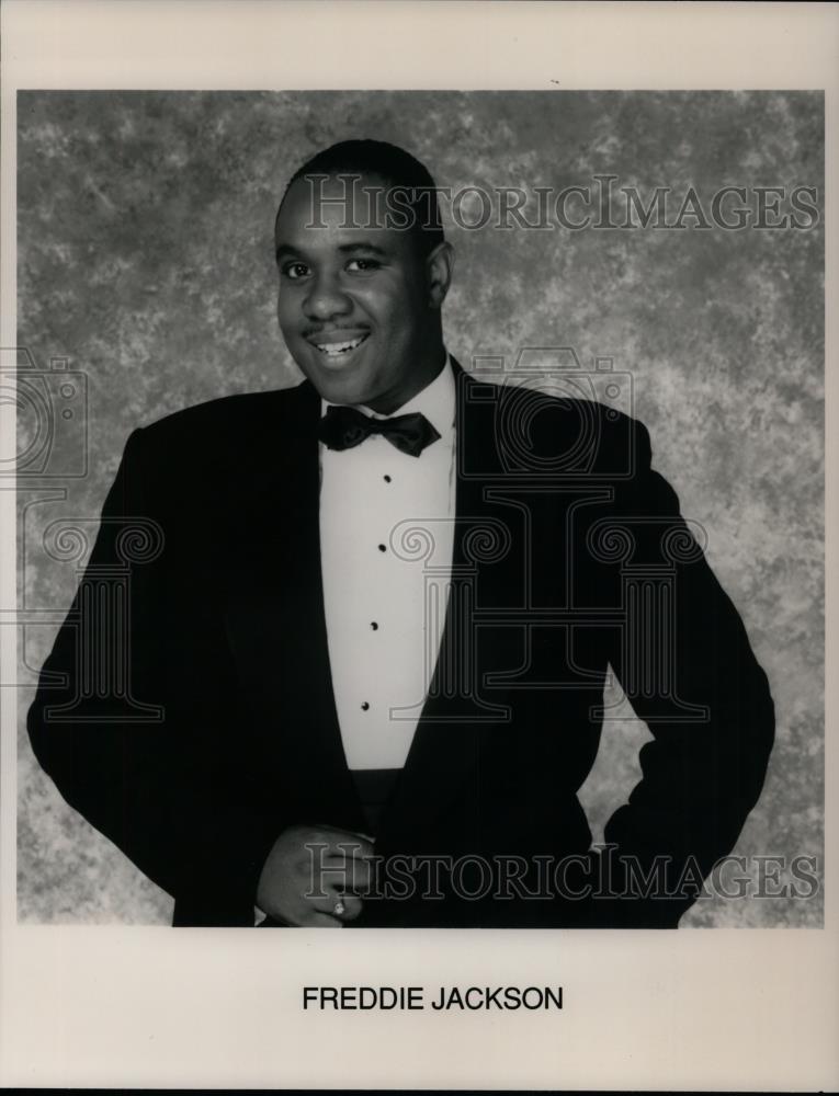 1992 Press Photo Singer Freddie Jackson - cvp27023 - Historic Images