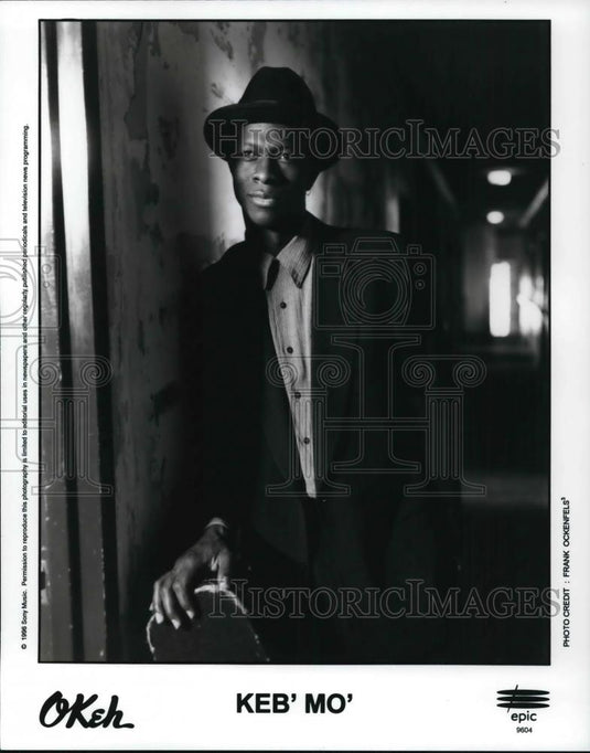 1996 Press Photo Keb' Mo' AKA Kevin Moore Musician - cvp25296 - Historic Images