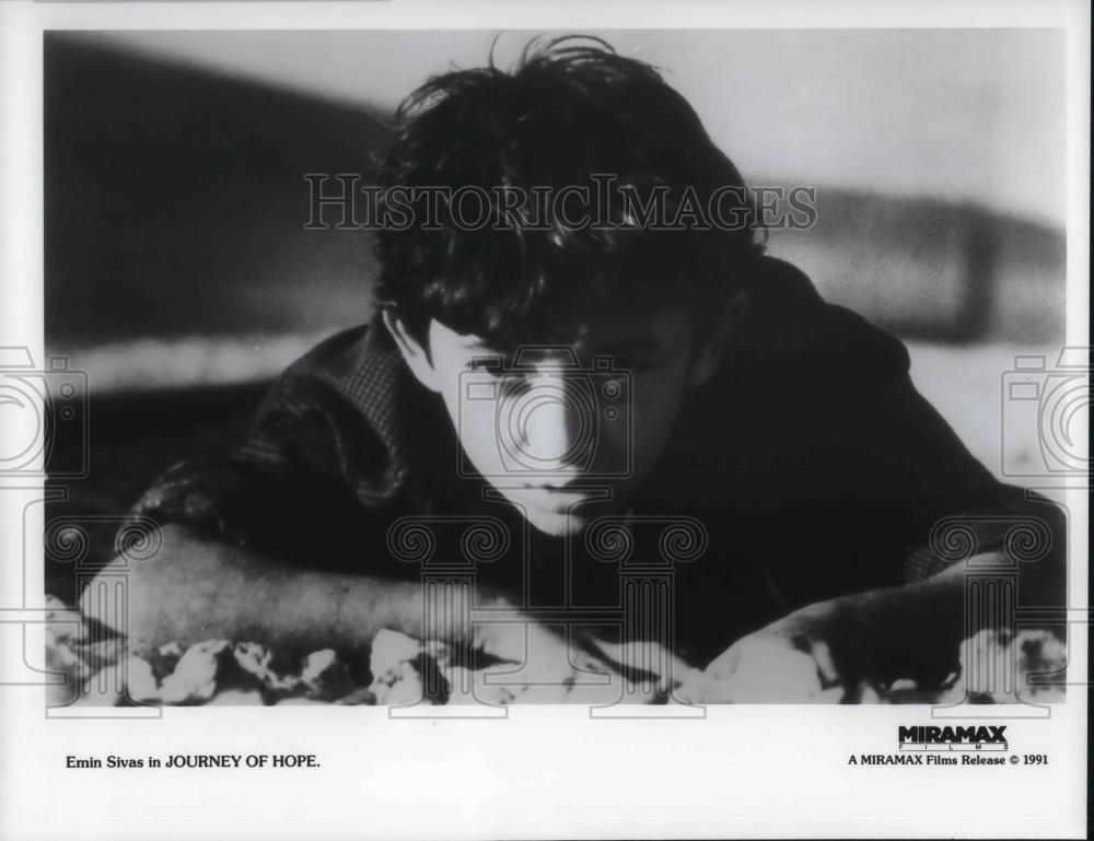 1991 Press Photo Emin Sivas in Journey of Hope - cvp22527 - Historic Images