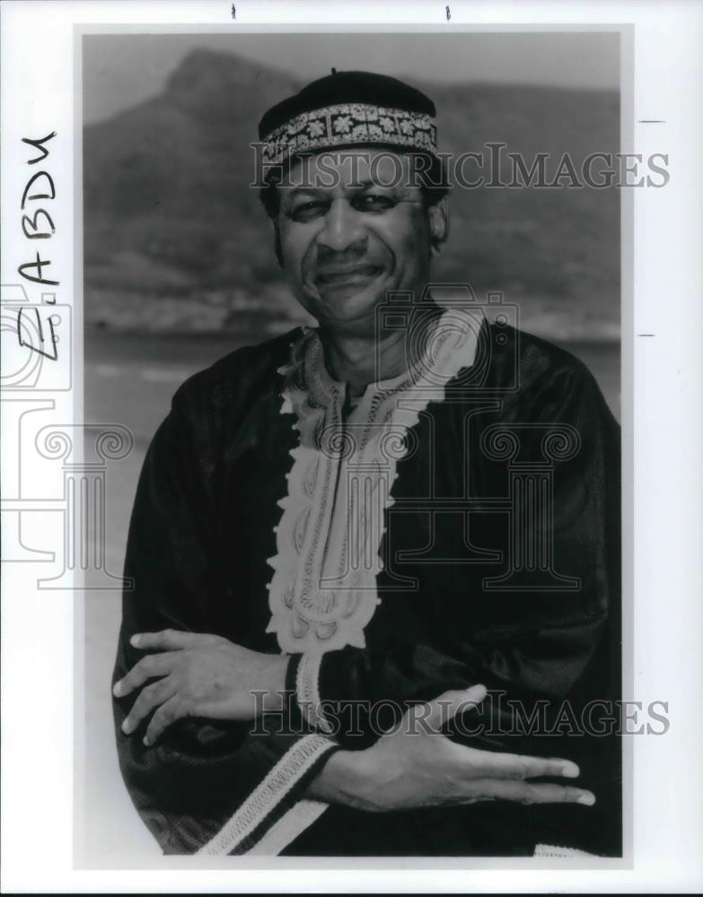 1995 Press Photo Abdullah Ibrahim Pianist and Composer Cleveland Museum of Art - Historic Images